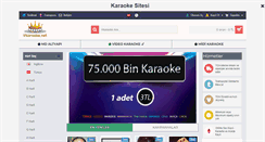 Desktop Screenshot of karaokemuzik.net